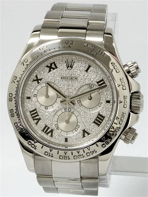 rolex daytona white gold weight|rolex daytona 18k white gold.